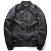 Cross-border AliExpress Amazon Spring and Autumn Stand-up collar jacket Men's Air Force One MA-1 Pilot jacket details Picture